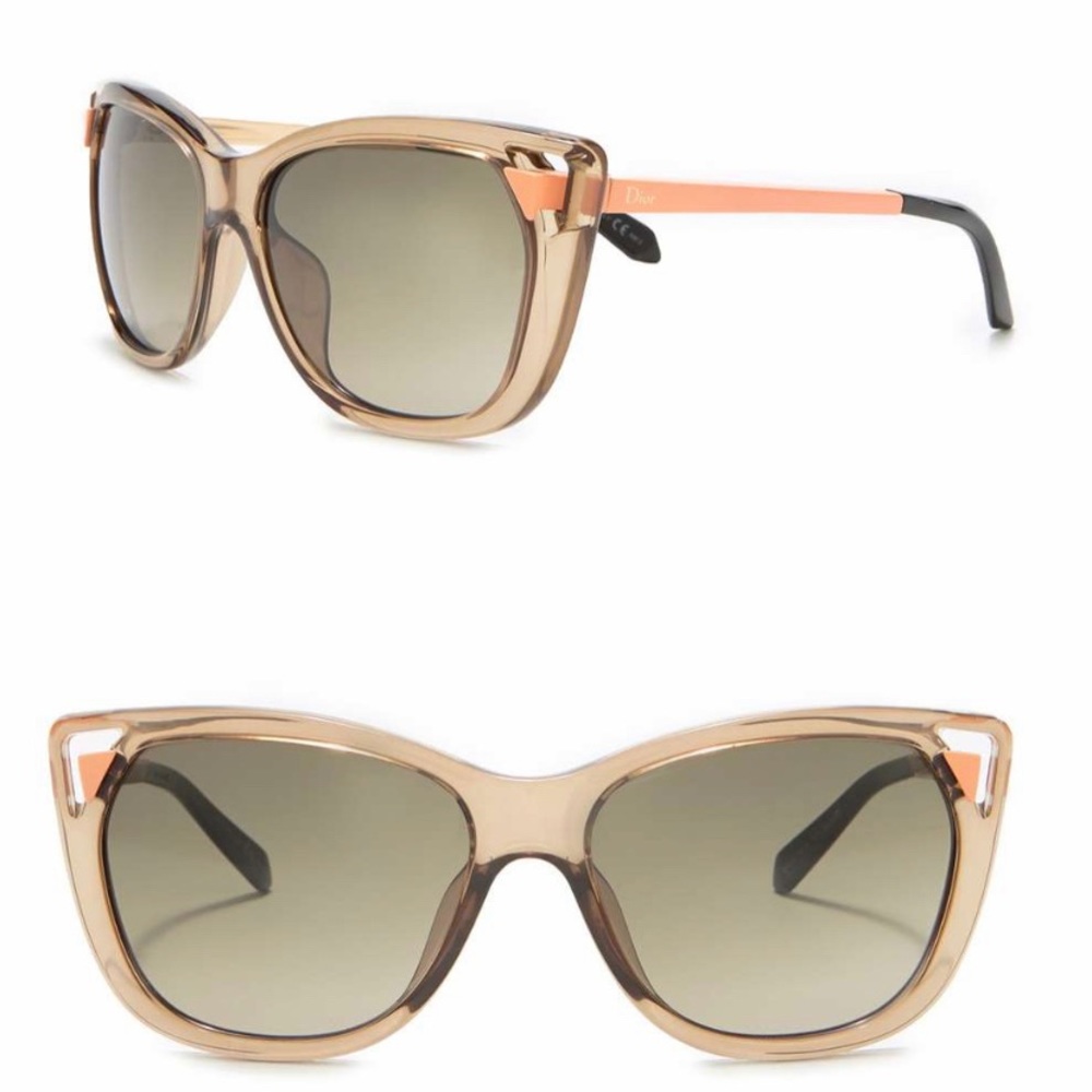 ⛔️SOLD🌸Authentic DIOR 56 Cat eye Acetate Sunglass - Picture 6 of 8